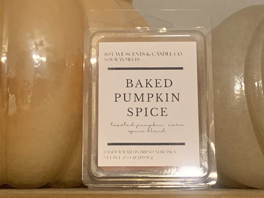 Baked Pumpkin Spice Wax Melt