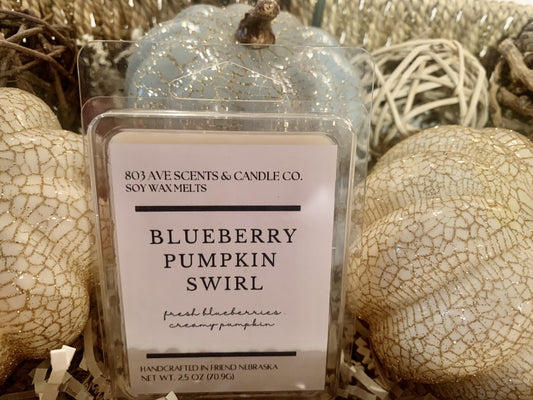 Blueberry Pumpkin Swirl