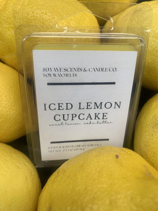Iced Lemon Cupcake Wax Melt